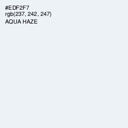 #EDF2F7 - Aqua Haze Color Image